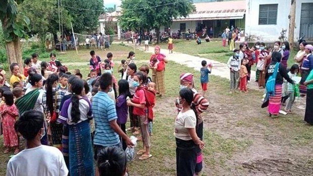 မုံးကိုးက စစ်ဘေးဒုက္ခသည် ငါးရာကျော် နေရပ်မပြန်နိုင်သေး မုံးကိုးက စစ်ဘေးဒုက္ခသည် ငါးရာကျော် နေရပ်မပြန်နိုင်သေး