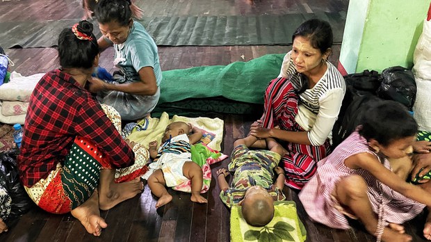 မုန်းမြို့နယ်အတွင်း တိုက်ပွဲတွေကြောင့် ဒေသခံ ၂၀၀၀ ကျော် ဖြူးမြို့ကို ထွက်ပြေး မုန်းမြို့နယ်အတွင်း တိုက်ပွဲတွေကြောင့် ဒေသခံ ၂၀၀၀ ကျော် ဖြူးမြို့ကို ထွက်ပြေး