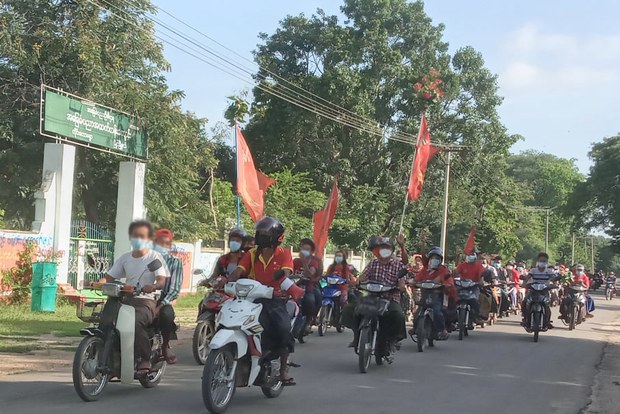 မြိုင်မြို့မှာ ငါးရက်အတွင်း လူ ၂၀ ကျော် ဖမ်းဆီးခံရ