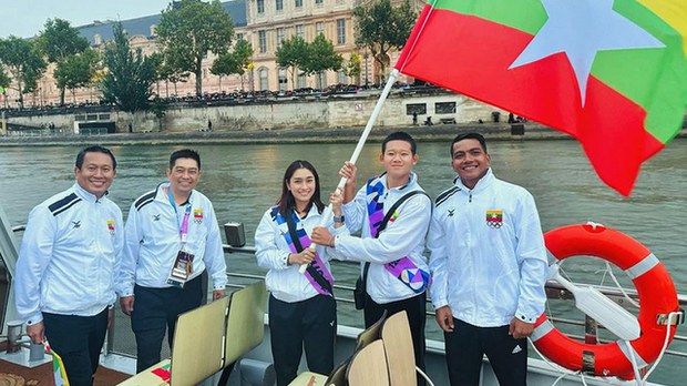 မြန်မာကိုယ်စားပြု အိုလံပစ် အားကစားပြိုင်ပွဲ ဝင်ခဲ့သူတွေကို ပြင်သစ်သံရုံး ဂုဏ်ပြု မြန်မာကိုယ်စားပြု အိုလံပစ် အားကစားပြိုင်ပွဲ ဝင်ခဲ့သူတွေကို ပြင်သစ်သံရုံး ဂုဏ်ပြု