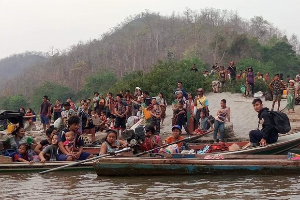 စစ်ဘေးဒုက္ခသည် တစ်သန်းကျော်ပြီလို့ UNOCHA ထုတ်ပြန်