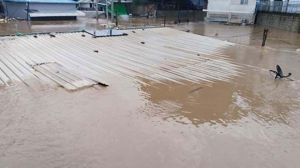 မြဝတီမြို့မှာ ရေကြီးရေလျှံမှု အဆိုးရွားဆုံးကြုံနေရ မြဝတီမြို့မှာ ရေကြီးရေလျှံမှု အဆိုးရွားဆုံးကြုံနေရ