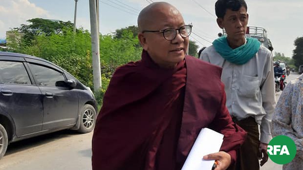 မြဝတီမင်းကြီးကျောင်းတိုက်ဆရာတော် ထောင်ကနေ ပြန်လွတ်လာ