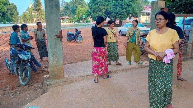 နောင်ချိုမှာ တိုက်ပွဲဆက်ပြင်းထန်နေတာကြောင့် ဒေသခံနှစ်ထောင်ကျော် နေရပ်ပြန်မရသေး