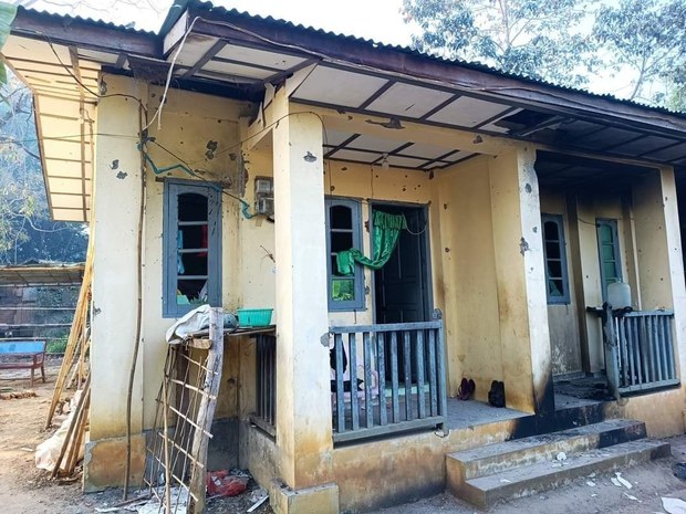 နောင်ချိုဘူတာက စစ်ကောင်စီကင်းစခန်း တိုက်ခိုက်ခံရ