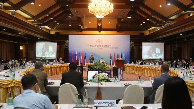 နိုင်ငံရေးအကျပ်အတည်း ဖြေရှင်းနိုင်ဖို့ NCA လက်မှတ်ထိုးအဖွဲ့တွေ ဆွေးနွေးနေ နိုင်ငံရေးအကျပ်အတည်း ဖြေရှင်းနိုင်ဖို့ NCA လက်မှတ်ထိုးအဖွဲ့တွေ ဆွေးနွေးနေ