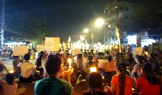 သာကေတ ညသပိတ်မှာပါဝင်သူတွေ ဖမ်းဆီးပစ်ခတ်ဖြိုခွဲခံရ