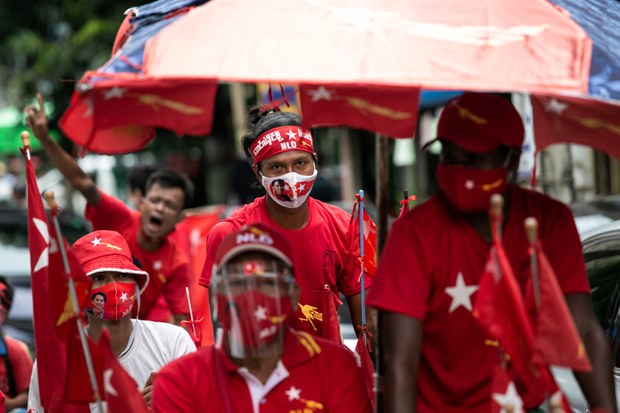NLD နဲ့ SNLD ပါတီကို အရေးယူဖို့ မတ်လ ၂၇ ရက်နောက်ပိုင်း စစ်ကောင်စီရဲ့ UEC ဆုံးဖြတ်ကြေညာမည်