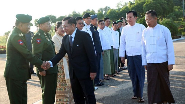 စစ်ခေါင်းဆောင် တရုတ်နိုင်ငံကို ထွက်ခွာချိန် နေပြည်တော်လေဆိပ်မှာ ဗုံးပေါက်ကွဲ