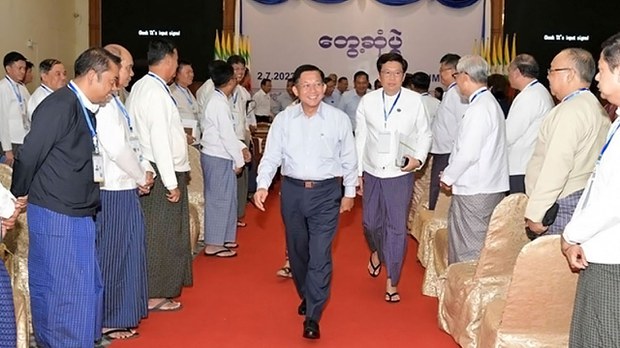UMFCCI ဗဟိုအလုပ်အမှုဆောင် ၆၄ ဦးကို အမည်ပျက်စာရင်းသွင်းကြောင်း NUG ကြေညာ