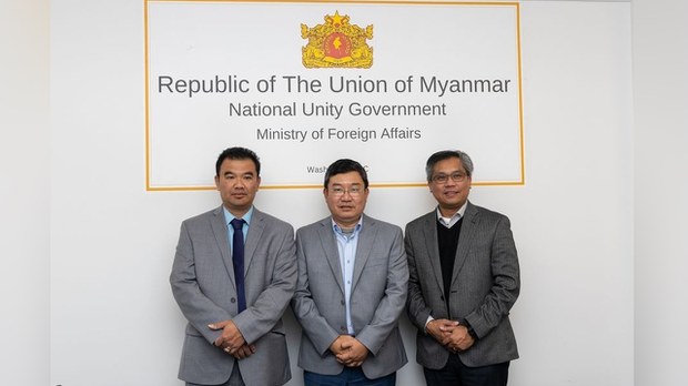 ဝါရှင်တန်ဒီစီမှာ NUG နိုင်ငံခြားရေးဝန်ကြီးရုံး ဖွင့်လှစ်