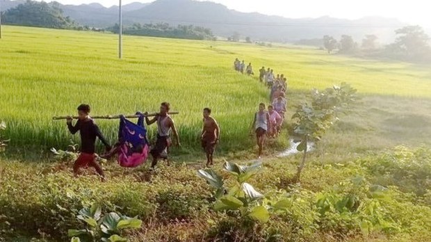 မင်းပြားမြို့နယ်မှာ ဒေသခံတစ်ဦး မိုင်းနင်းမိလို့ သေဆုံး မင်းပြားမြို့နယ်မှာ ဒေသခံတစ်ဦး မိုင်းနင်းမိလို့ သေဆုံး