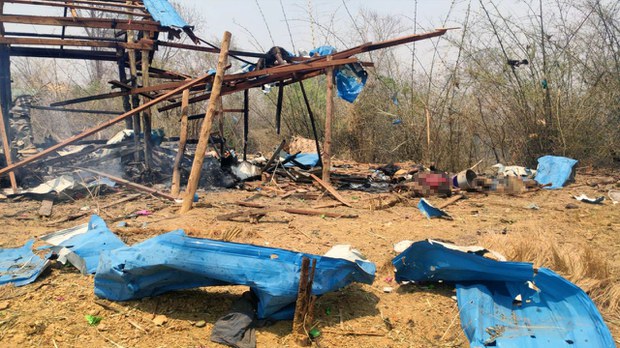 ပဇီကြီးရွာ လေကြောင်းတိုက်ခိုက်ခံရမှု အပစ်ရပ်တိုင်းရင်းသားအဖွဲ့တွေ ရှုတ်ချ
