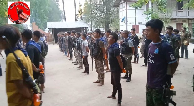 စစ်ကောင်စီ ကညနရုံးနဲ့ ပျူစောထီးရွာကို PDF တွေ ဝင်တိုက်