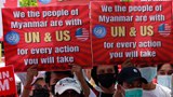 တပ်နဲ့ရဲတပ်ဖွဲ့ဝင်တွေ တိုးမြှင့်ချထားပေမယ့် ဆန္ဒပြမှုတွေ မြို့နယ်အများစုမှာ ဆက်ရှိနေ