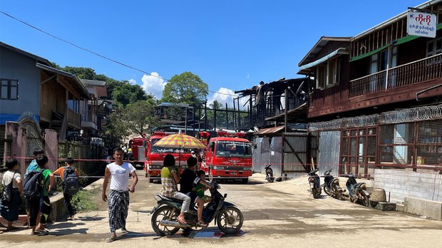 ဖားကန့်မှာ စားနပ်ရိက္ခာနဲ့ စက်သုံးဆီဈေး နှစ်ဆခန့်တက်