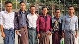 စစ်ရေယာဉ်ပေါ် နှိပ်စက်ပြီး ထောင်ချခံရသူငါးဦး ပြန်လွတ်