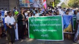 လောက်ကိုင်မှာ MNDAA တပ်ဖွဲ့ဝင်တစ်ဦး စေတီဖျက်ဆီးတဲ့အပေါ် ရန်ကုန်နဲ့မန္တလေးမှာ ဆန္ဒပြ