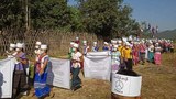ဖာပွန်ဒေသ စစ်ရေးတင်းမာမှု ဒေသခံထောင်ချီ ဆန္ဒပြ