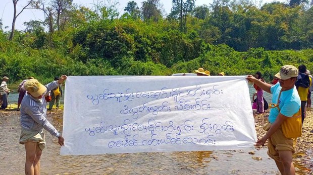 ရေကာတာစီမံကိန်းတွေရပ်တန့်ဖို့ ရှမ်းပြည်နယ်က ဒေသခံတွေတောင်းဆို