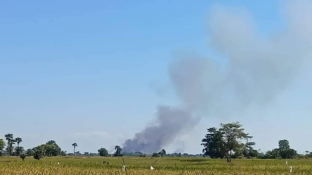 ရွှေဘိုမြို့နယ်က မွတ်စလင်ရွာအပါအဝင် ရွာနှစ်ရွာ မီးရှို့ခံရ