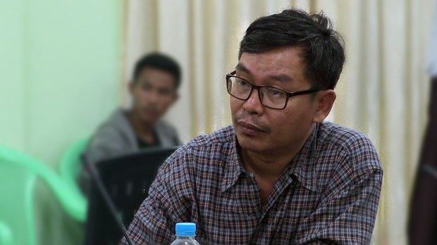 သတင်းစာဆရာ ဦးစည်သူအောင်မြင့် အလုပ်နဲ့ ထောင်သုံးနှစ် ချမှတ်ခံရ