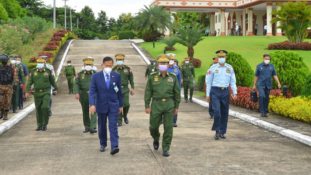 စစ်ကောင်စီ ဒုဥက္ကဋ္ဌ ဒုတိယဗိုလ်ချုပ်မှူးကြီး စိုးဝင်းနဲ့အဖွဲ့ ရုရှားကိုသွားရောက် စစ်ကောင်စီ ဒုဥက္ကဋ္ဌ ဒုတိယဗိုလ်ချုပ်မှူးကြီး စိုးဝင်းနဲ့အဖွဲ့ ရုရှားကိုသွားရောက်