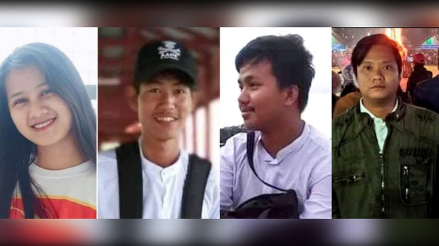 ဗကသများအဖွဲ့ချုပ်အဖွဲ့ဝင် ကျောင်းသားလေးယောက် နှစ်ရှည်ထောင်ဒဏ်ချမှတ်ခံရ