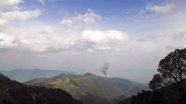 တိုက်ပွဲကြောင့် တီးတိန် နာတန့်ရွာက လူ ၅၀၀ ကျော် ထွက်ပြေးနေရ