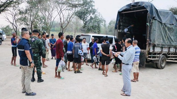 ထိုင်းဘက်ထွက်ပြေးတဲ့ စစ်ကောင်စီတပ်သား ငါးဆယ်နီးပါးကို မြန်မာပြည်ပြန်ပို့