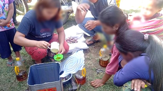 ထန်တလန်ဒုက္ခသည် ရှစ်ထောင်ကျော် ရိက္ခာ အခက်ကြုံ