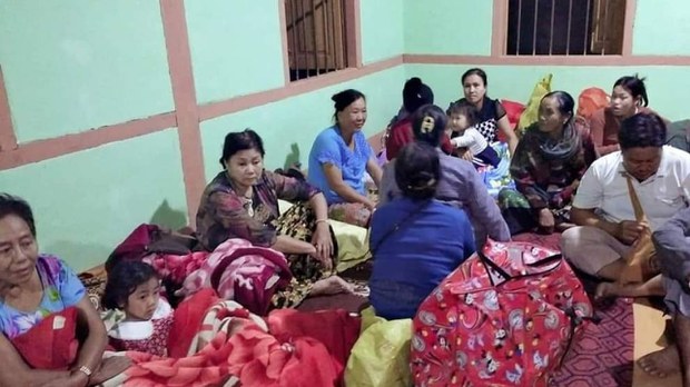 သီပေါမြို့ ကုန်းသာရွာတိုက်ပွဲကြောင့် ဒေသခံ ၃၀၀ နီးပါး မြို့ပေါ်ထွက်ပြေးရ သီပေါမြို့ ကုန်းသာရွာတိုက်ပွဲကြောင့် ဒေသခံ ၃၀၀ နီးပါး မြို့ပေါ်ထွက်ပြေးရ