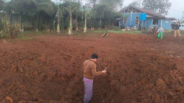 TNLA သိမ်းပိုက်ထားတဲ့ ကွတ်ခိုင်မြို့ ထပ်မံဗုံးကြဲခံရ