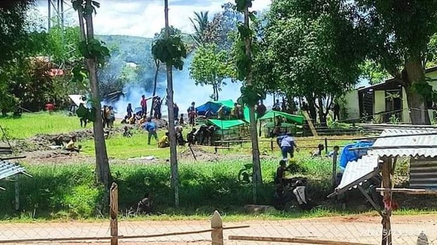 မိုးဗြဲတိုက်ပွဲ PDF တပ်ဖွဲ့ဝင်နှစ်ဦး ဒဏ်ရာရ