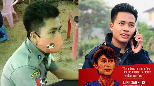 စစ်အာဏာရှင်ကန့်ကွက်တဲ့ ကြံခင်းက ရဲနှစ်ဦး ထောင်တစ်နှစ်ကျ