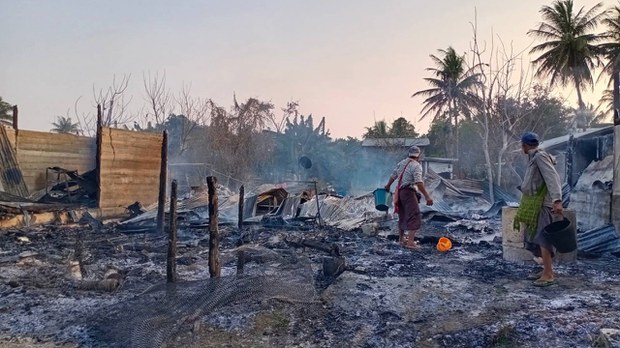 ဂန့်ဂေါက ရွာနှစ်ရွာ ပျူစောထီးအဖွဲ့ထဲဝင်ဖို့ ခြိမ်းခြောက်ခံရ ဂန့်ဂေါက ရွာနှစ်ရွာ ပျူစောထီးအဖွဲ့ထဲဝင်ဖို့ ခြိမ်းခြောက်ခံရ