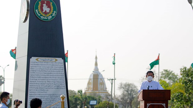 သေဆုံးခဲ့တဲ့ ကြံ့ခိုင်ရေး ပါတီဝင် ၁၃၀၀ ကျော်အတွက် ကျောက်တိုင်စိုက်ထူ သေဆုံးခဲ့တဲ့ ကြံ့ခိုင်ရေး ပါတီဝင် ၁၃၀၀ ကျော်အတွက် ကျောက်တိုင်စိုက်ထူ