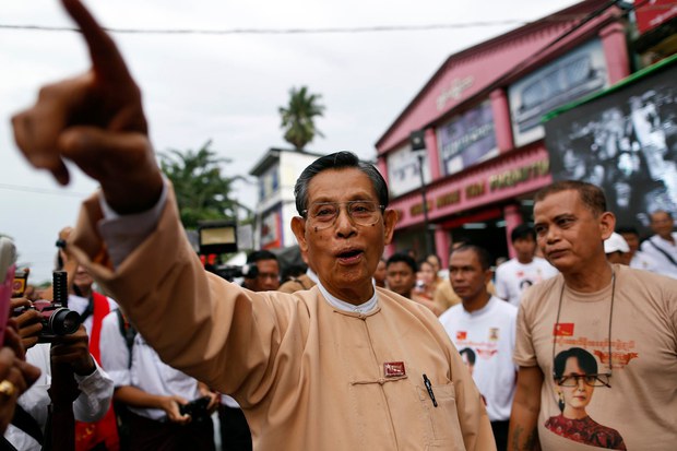 NLD ဦးတင်ဦး ကိုဗစ်ကူးစက်ခံရလို့ ဆေးရုံတင်ထားရ