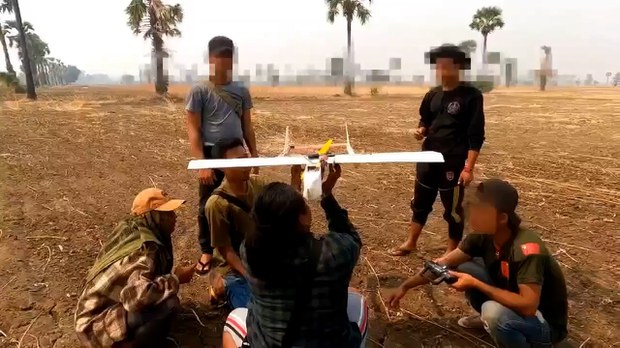 ဝမ်ပေါင်ကုမ္ပဏီဝင်း ဒရုန်းနဲ့ ဗုံးကြဲတိုက်ခိုက်ခံရ
