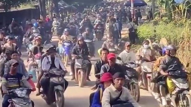 တရုတ်နိုင်ငံသားတွေ လောက်ကိုင်ကအမြန်ဆုံးထွက်ဖို့ တရုတ်သံရုံး သတိပေး