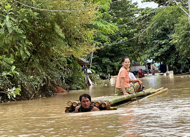 နိုင်ငံတစ်ဝန်း ရေဘေးအန္တရာယ်သတိထားဖို့ စစ်ကောင်စီပြော