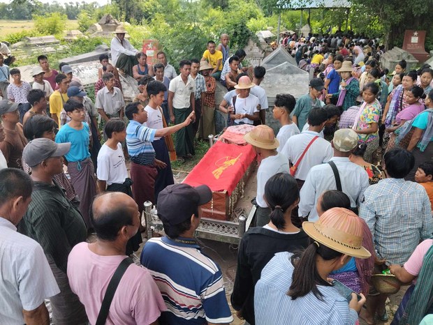 ဝက်လက်မြို့က ကျောင်းသား သတ်ခံရမှု အရေးယူဖို့ ဆောင်ရွက်သွားမယ်လို့ NUG ပြော