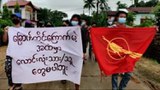 ဆန္ဒပြဦးဆောင်လူငယ်ကို ဖမ်းမမိလို့ နေအိမ်မီးရှို့