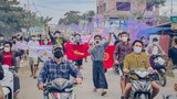 မန္တလေးက အာဏာသိမ်းမှုဆန့်ကျင်သူ ၂၁ ဦးကို ထောင်သုံးနှစ်ချ
