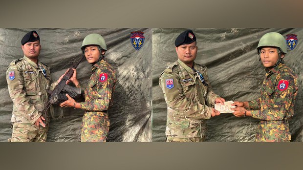 CDM ရဲနဲ့စစ်သားတွေကို ပြည်သူ့သားကောင်းအဖွဲ့က ကျပ်သိန်း ၃၈ဝ နီးပါးချီးမြှင့် CDM ရဲနဲ့စစ်သားတွေကို ပြည်သူ့သားကောင်းအဖွဲ့က ကျပ်သိန်း ၃၈ဝ နီးပါးချီးမြှင့်