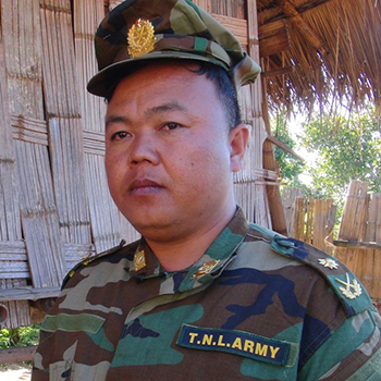 TNLA ပြန်ကြားရေးတာဝန်ခံ ဗိုလ်မှူး မိုင်းအိုက်ကျော် 