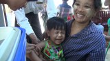 ကလေး သုံးသန်းနီးပါး ပုံမှန်ကာကွယ်ဆေး ထိုးခွင့်ဆုံးရှုံးနေ