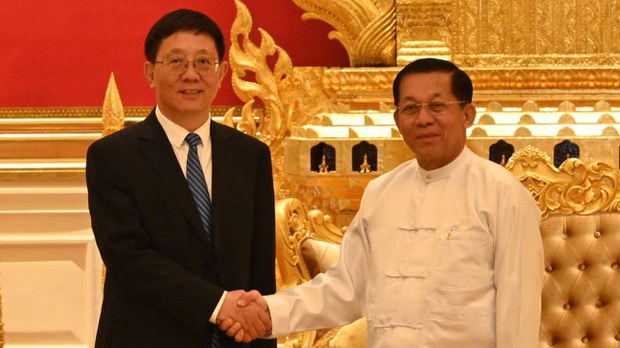 စစ်ကောင်စီရဲ့မဟာမိတ်အဖြစ် တရုတ်နဲ့ ရုရှား ဆက်ရှိနေကြောင်း ပြသ စစ်ကောင်စီရဲ့မဟာမိတ်အဖြစ် တရုတ်နဲ့ ရုရှား ဆက်ရှိနေကြောင်း ပြသ