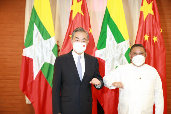 စစ်ကောင်စီနဲ့ အတိုက်အခံတွေ ဆွေးနွေးဖို့ တရုတ်နိုင်ငံခြားရေးဝန်ကြီး တိုက်တွန်း စစ်ကောင်စီနဲ့ အတိုက်အခံတွေ ဆွေးနွေးဖို့ တရုတ်နိုင်ငံခြားရေးဝန်ကြီး တိုက်တွန်း