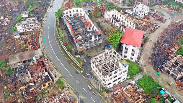 ထန်တလန်တစ်မြို့လုံးနီးပါး စိုးမိုးထားနိုင်ပြီဖြစ်ကြောင်း CNF ပြော